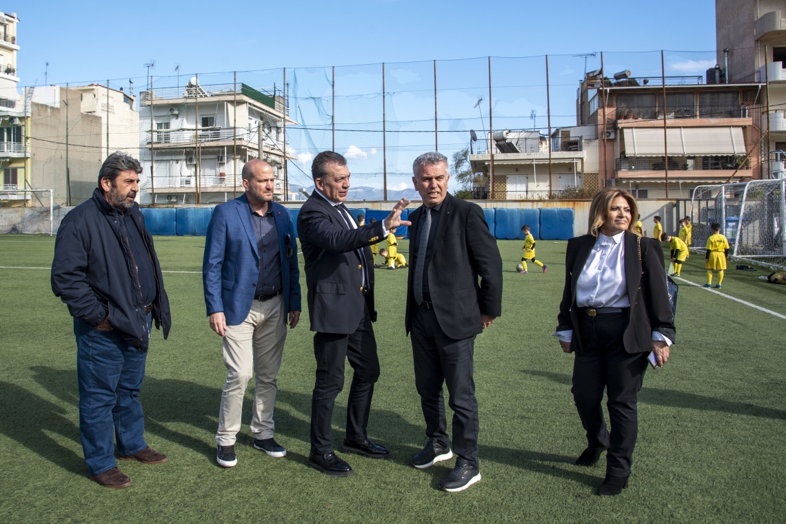  Tρία σημαντικά έργα αθλητικών υποδομών στη Νίκαια